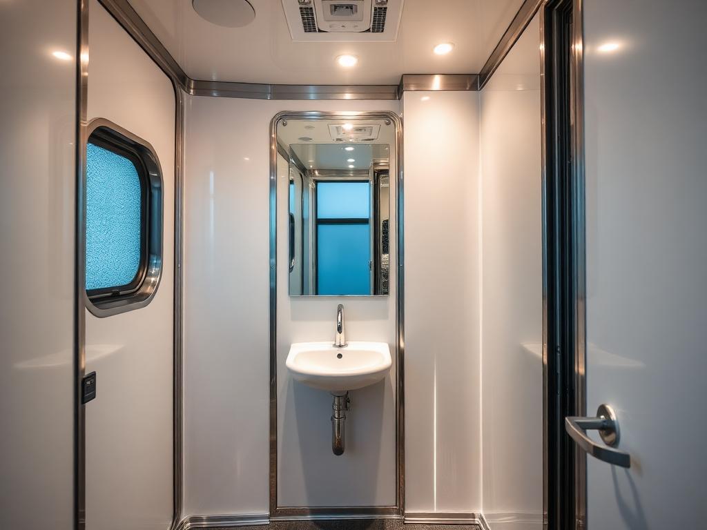 Luxury Restroom Trailers in Greenville, MI